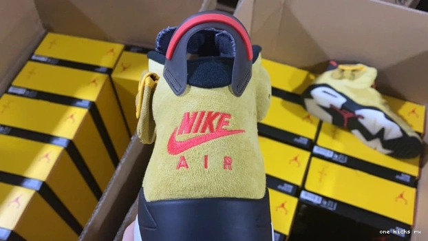 Chep Onekick AIR X TRAVIS SCOTT YELLOW JORDAN CN1084-300 6 0612